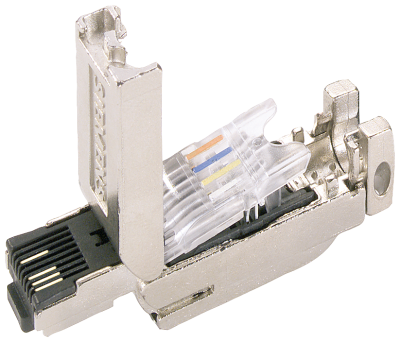 Conector Rj45 180°