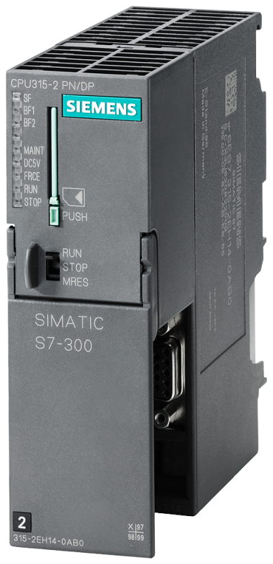 Plc S7300 Cpu315-2Dp/Pn  384Kb