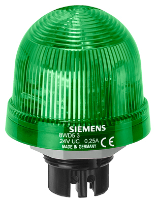 Baliza Ind C/Led Verd 24Vca/Cc