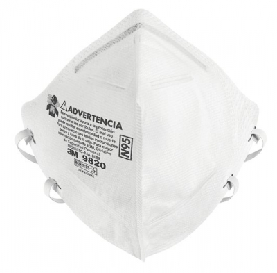 Respirador 9820 N95 Caja X 100