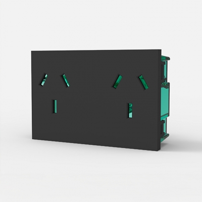 Toma C/N Doble S/Obturador Gr