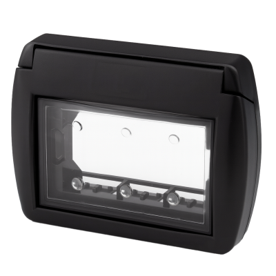 Tapa C/ Membrana Ext 3M Negro