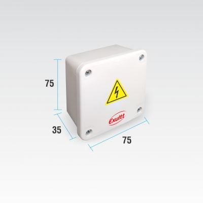 Caja Estanca 75X75X35 Bco