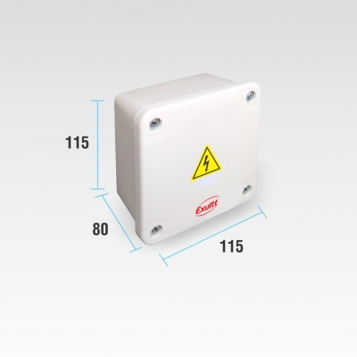 Caja Estanca 115X115X80 Bco