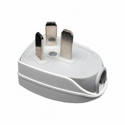 Ficha Macho 20A Bco