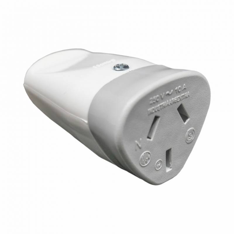Ficha Hembra Axial Bco