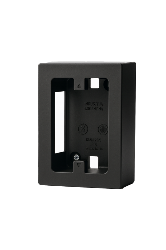 Caja Monobock Rect Ext Nera