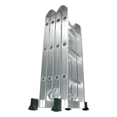 Escalera Plegable Aluminio 3x4