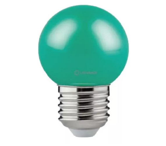 Lamp Gota 1,2W E27 Verde