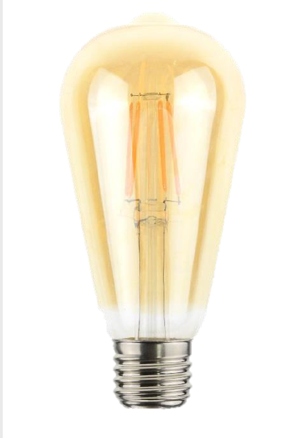 Tubular T65 Fil Amb 5W E27 Lc