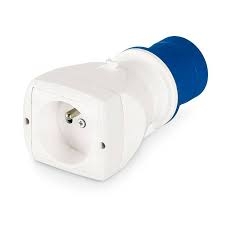 Adapt C/Salida Schuko Frances