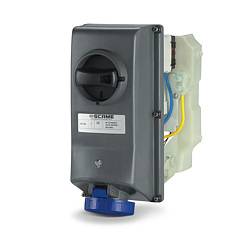 Base C/Bloqueo Ip67 3P+T 16A