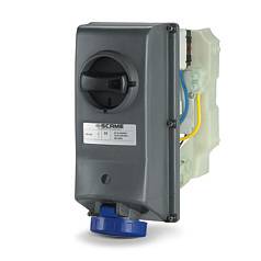Base C/Bloqueo Ip67 3P+N+T 16A