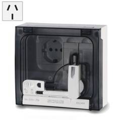 Base C/Bloqueo Ip56 2P+T 10A