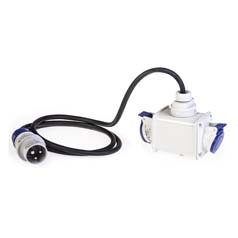 Adaptador Mult.ind.c/2 Salidas
