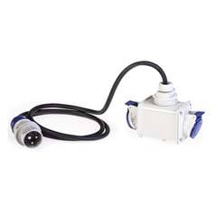 Adaptador Mult.ind.c/2 Salidas