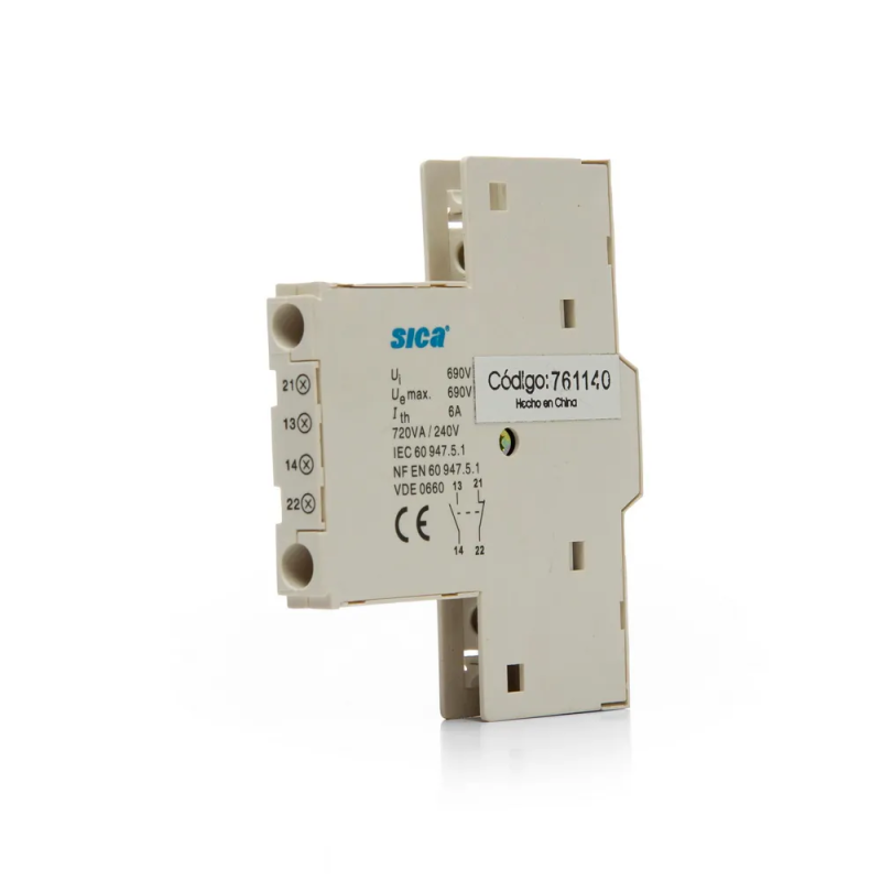 Cont. Aux. 1 + 1 Lateral P/M80