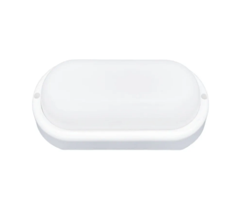 Tortuga Led Oval Blanca 8W Lc