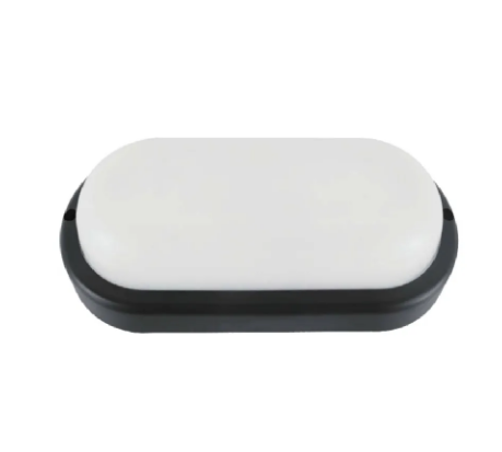 Tortuga Led Oval Negra 8W Ld