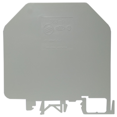 Separador 76X77Mm 1Mm Gris